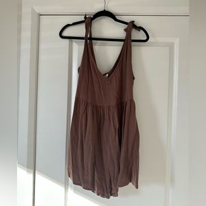 Princess Polly Brown Romper